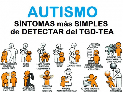 sintomas simples para detectar TEA