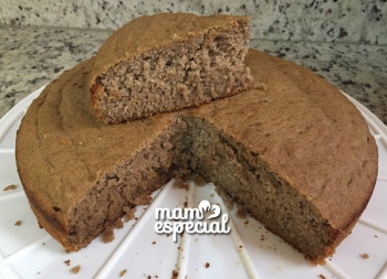 Torta de Cambur Sin Gluten y Sin Cereales