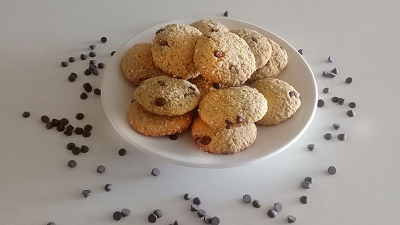 Galletas Choco Chips de Avena Sin Gluten