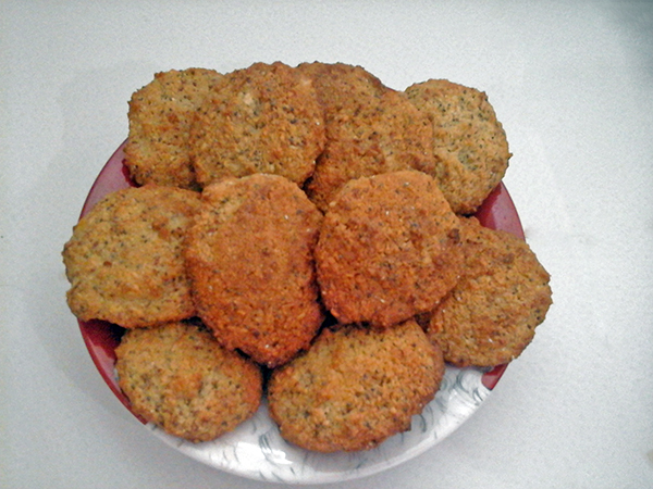 Galletas de coco y almendras